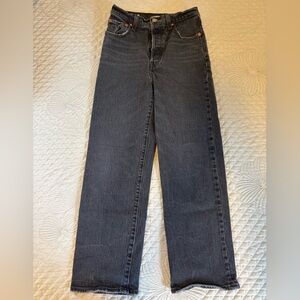 Levi’s ribcage straight, size 26